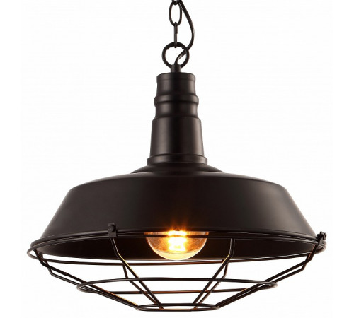 Подвесной светильник Arte Lamp Ferrico A9183SP-1BK Подвесной светильник Arte Lamp Ferrico A9183SP-1BK