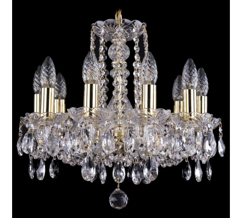 Подвесная люстра Bohemia Ivele Crystal 1402/10/141 G Leafs