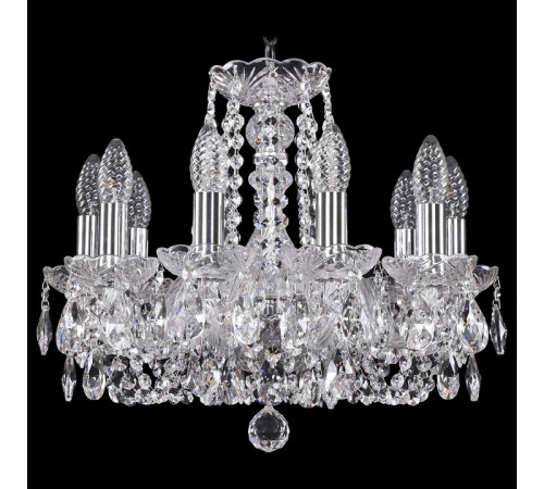 Подвесная люстра Bohemia Ivele Crystal 1402/10/141 Ni