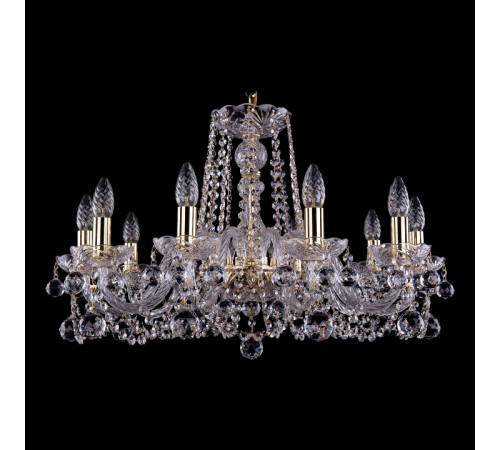 Подвесная люстра Bohemia Ivele Crystal 1402/10/240 G Balls Подвесная люстра Bohemia Ivele Crystal 1402/10/240 G Balls