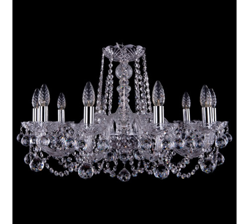 Подвесная люстра Bohemia Ivele Crystal 1402/10/240 Ni Balls