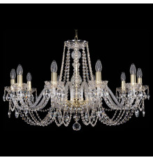 Подвесная люстра Bohemia Ivele Crystal 1402/10/300 G K777