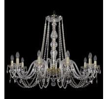 Подвесная люстра Bohemia Ivele Crystal 1402/10/360 G