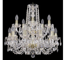 Подвесная люстра Bohemia Ivele Crystal 1402/10+5/195/2d G