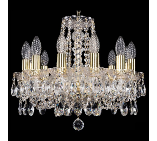 Подвесная люстра Bohemia Ivele Crystal 1402/12/141 G