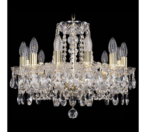 Подвесная люстра Bohemia Ivele Crystal 1402/12/160 G