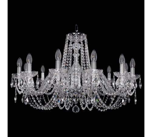 Подвесная люстра Bohemia Ivele Crystal 1402/12/300 Ni