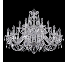 Подвесная люстра Bohemia Ivele Crystal 1402/12+6/300/2d Ni