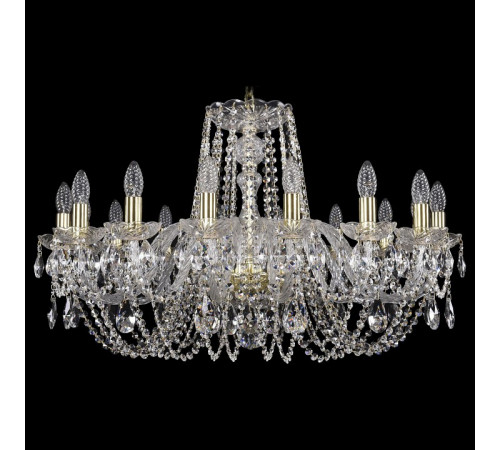 Подвесная люстра Bohemia Ivele Crystal 1402/16/300 G