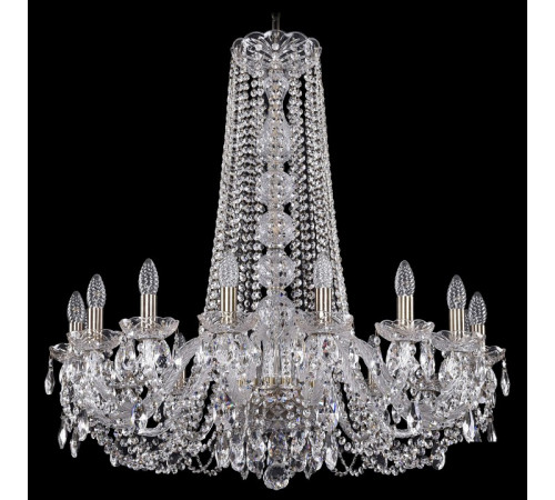 Подвесная люстра Bohemia Ivele Crystal 1402/16/300/h-90 Pa