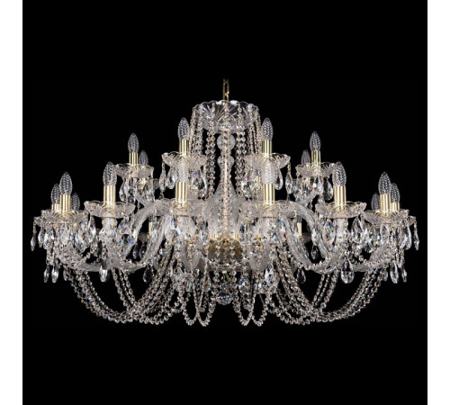 Подвесная люстра Bohemia Ivele Crystal 1402/16+8/400 G