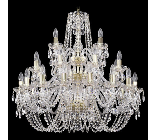 Подвесная люстра Bohemia Ivele Crystal 1402/16+8+4/300/3d G