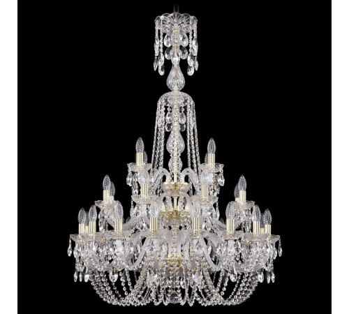 Подвесная люстра Bohemia Ivele Crystal 1402/16+8+4/300/XL-123/3d G
