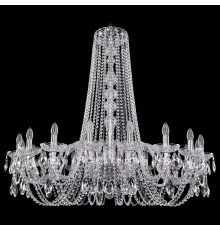 Подвесная люстра Bohemia Ivele Crystal 1402/18/400/h-105 Ni