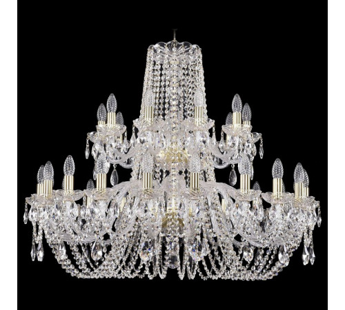 Подвесная люстра Bohemia Ivele Crystal 1402/20+10/360/2d G