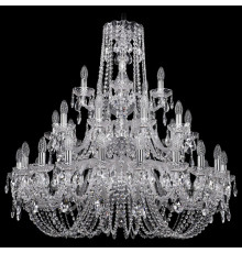 Подвесная люстра Bohemia Ivele Crystal 1402/20+10+5/360/3d Ni