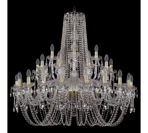 Подвесная люстра Bohemia Ivele Crystal 1402/20+10+5/360 G