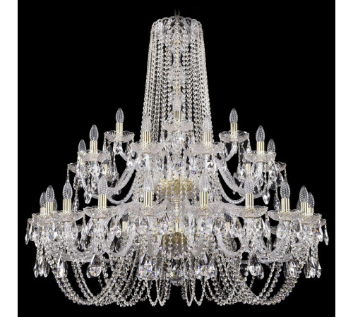 Подвесная люстра Bohemia Ivele Crystal 1402/20+10+5/400/2d G
