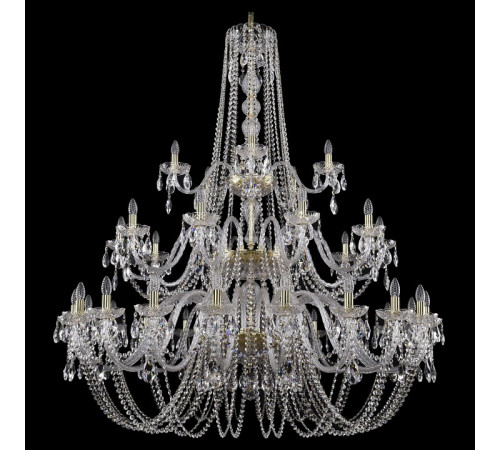 Подвесная люстра Bohemia Ivele Crystal 1402/20+10+5/530/3d G