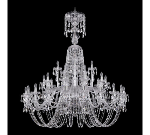 Подвесная люстра Bohemia Ivele Crystal 1402/20+10+5/530/XL-165 Ni