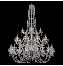 Подвесная люстра Bohemia Ivele Crystal 1402/20+10+5/530/h-206/3d G