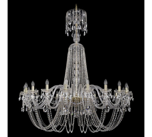 Подвесная люстра Bohemia Ivele Crystal 1402/20/530/XL-164 G