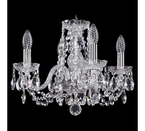 Подвесная люстра Bohemia Ivele Crystal 1402/4/141 Ni