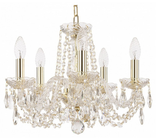 Подвесная люстра Bohemia Ivele Crystal 1402/5/141 G