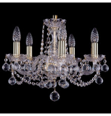 Подвесная люстра Bohemia Ivele Crystal 1402/5/141 G Balls tube