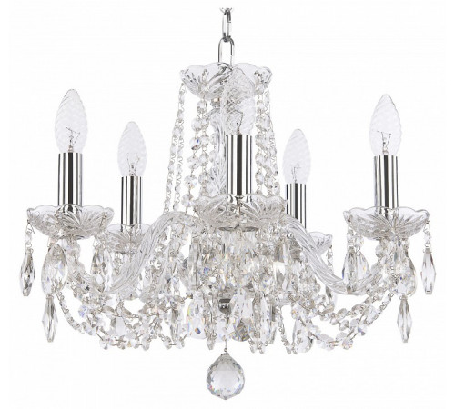 Подвесная люстра Bohemia Ivele Crystal 1402/5/141 Ni