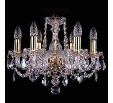 Подвесная люстра Bohemia Ivele Crystal 1402/6/141 G Leafs