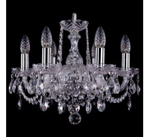 Подвесная люстра Bohemia Ivele Crystal 1402/6/141 Ni Leafs