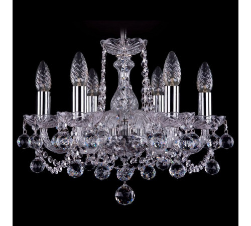 Подвесная люстра Bohemia Ivele Crystal 1402/6/141 Ni Balls