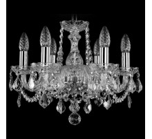 Подвесная люстра Bohemia Ivele Crystal 1402/6/141 Ni Leafs