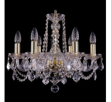 Подвесная люстра Bohemia Ivele Crystal 1402/6/160 G Leafs