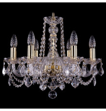 Подвесная люстра Bohemia Ivele Crystal 1402/6/160 G Leafs