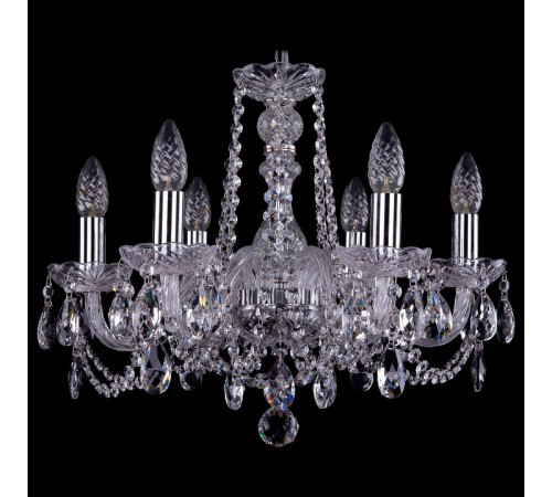 Подвесная люстра Bohemia Ivele Crystal 1402/6/160 Ni Подвесная люстра Bohemia Ivele Crystal 1402/6/160 Ni