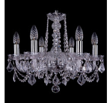 Подвесная люстра Bohemia Ivele Crystal 1402/6/160 Ni Leafs