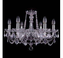 Подвесная люстра Bohemia Ivele Crystal 1402/6/195 Ni Leafs