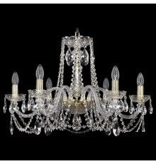 Подвесная люстра Bohemia Ivele Crystal 1402/6/141 G