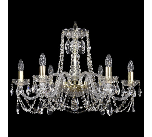 Подвесная люстра Bohemia Ivele Crystal 1402/6/141 G