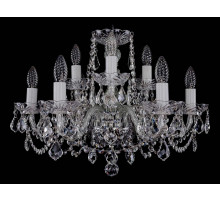 Подвесная люстра Bohemia Ivele Crystal 1402/6+3/195 Ni Leafs