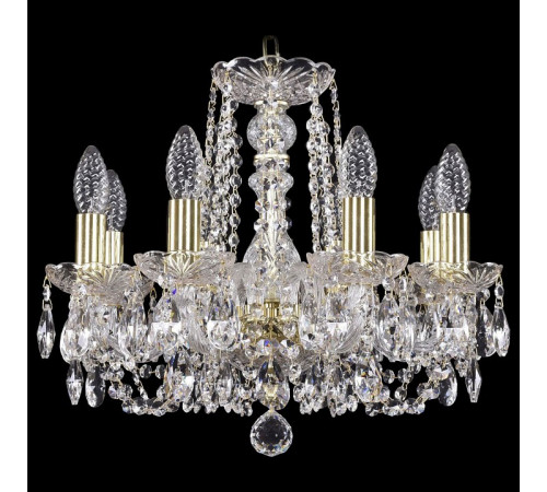 Подвесная люстра Bohemia Ivele Crystal 1402/8/141 G