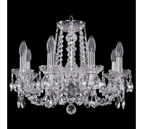Подвесная люстра Bohemia Ivele Crystal 1402/8/160 Ni Balls Подвесная люстра Bohemia Ivele Crystal 1402/8/160 Ni Balls