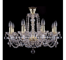 Подвесная люстра Bohemia Ivele Crystal 1402/8/195 G Balls tube