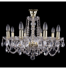 Подвесная люстра Bohemia Ivele Crystal 1402/8/195 G Balls tube