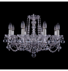 Подвесная люстра Bohemia Ivele Crystal 1402/8/195 Ni Balls Tube