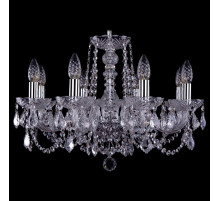 Подвесная люстра Bohemia Ivele Crystal 1402/8/195 Ni Leafs
