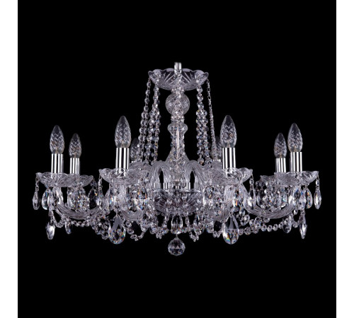 Подвесная люстра Bohemia Ivele Crystal 1402/8/240 Ni