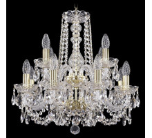 Подвесная люстра Bohemia Ivele Crystal 1402/8+4/160/2d G